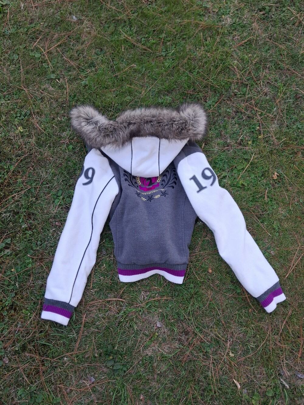 Y2K Baby Phat Fur Hood Puffer Jacket - Picture 9 of 14